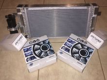 Forgot this one my  radiator and AC condenser setup with the k-tuned  water housing All  screw on fitment 💰💰💰💰💰💰💰