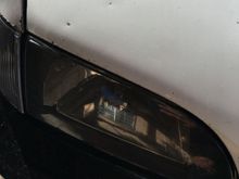 Hood is putting pressure on passenger side headlight