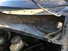 Wiper mechanism removed
