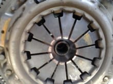 Old nasty flywheel cover.