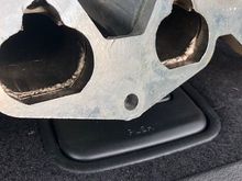 These two interior port welds look a little suspect but all the other welds look tight.