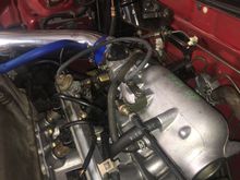 Hose connected to the EVAP there behind the intake manifold