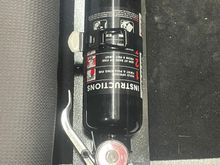Built a fire extinguisher bracket to get ready