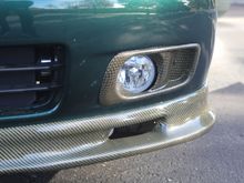 Changed foglight housings to carbon kevlar thanks to Password JDM (Circa 2010)