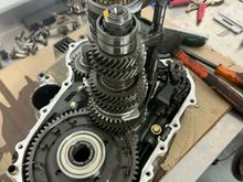 Gearbox when FIRST opened UP