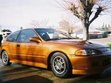 My EG Hatch painted Saturn Gold