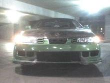 fron end...bumper's a little banged up