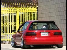 Rear-end shot 1