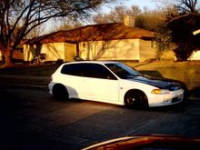 1993 Honda snow white