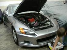 motor swap :( and :) at the same time.