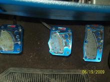 my racing pedal covers