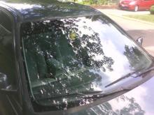 Just added a sun visor strip to windshield. Didn't have one.