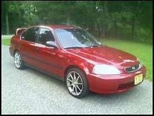 1998 Honda Civic Lx 4dr v4
