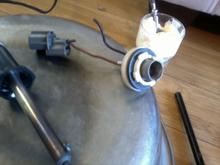Soldering bad fog light wire (I'm not the best at soldering by the way, but I do try to do it RIGHT... NO shitty wire crimps for me!)