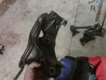 Installed the mount and t bracket as one due to clearance issues.