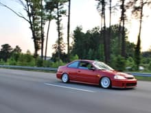 rolling home on 95 north from the East coast Honda-tech Meet x2