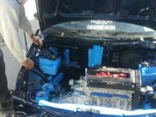 Thanks to my pops for helping me put the motor in