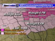 Yikes!!! Nothing like the weather in the northeast, but it wreaks havoc down here!!!!