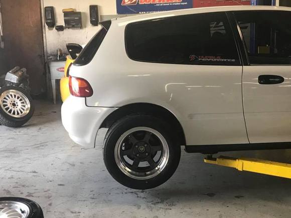 New wheels for AWD.