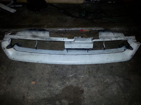 Then I used this as the foundation for my custom Mugen-type grille.
