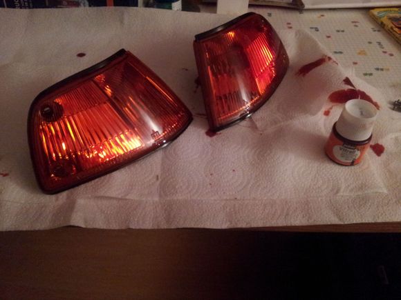 painting corners myself (only 4 euros)
