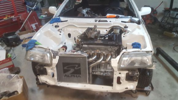 Doing some test fitting