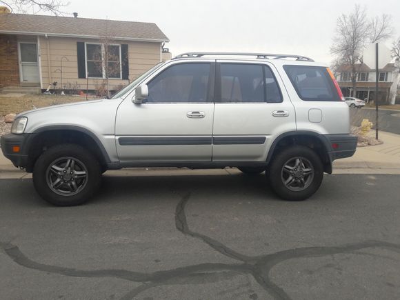 All four corners done should have bought bigger tires.
