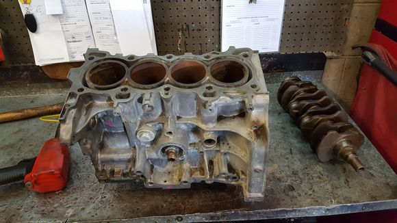 Replacement block pre-machine shop