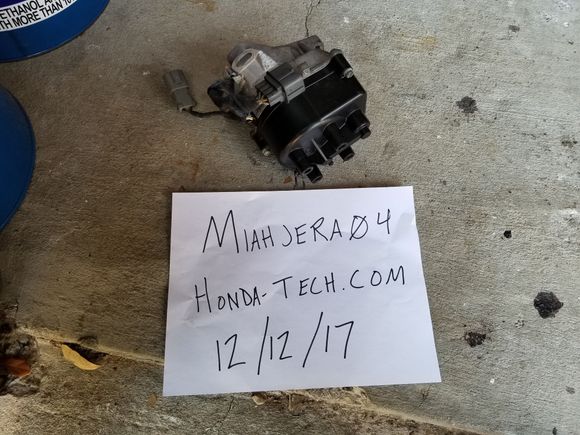 Obd1 B series dizzy. Needs new igniter or coil. $35