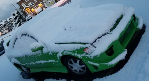 Snow on my ride