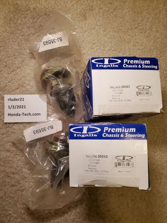 Ingalls 35593 front camber kit