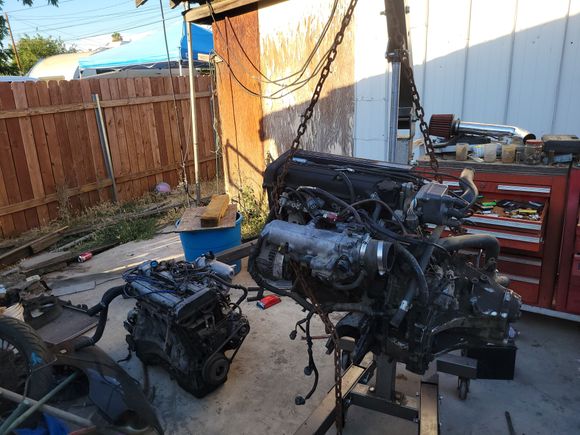 Any common problems when putting a engine in thanks