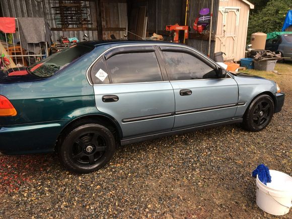 Getting ready for paint