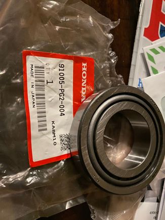 Front LSD side bearings (mostly for PN reference)