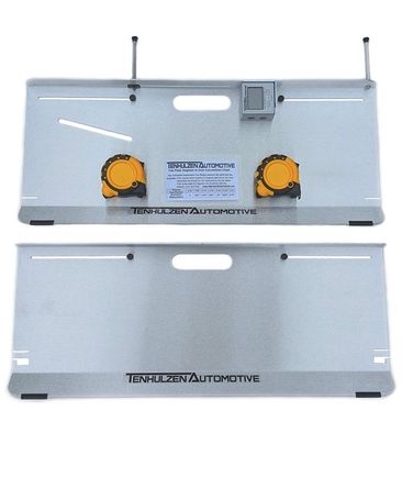 Tenhulzen Automotive 2-Wheel Alignment Tool - All-in-one (Camber/Caster/Toe Plates) - Made in USA