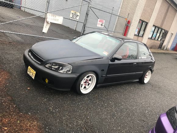 At the body and paint shop 