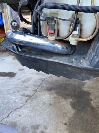 Finished routing Intercooler piping 