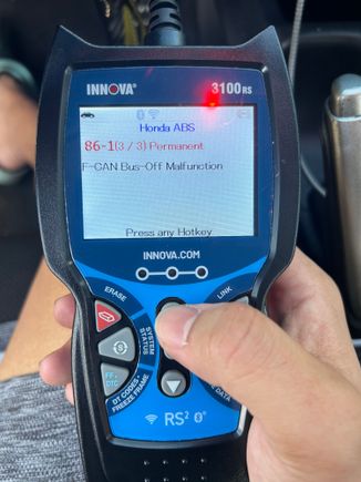86-1 F-CAN Bus-Off Malfunction