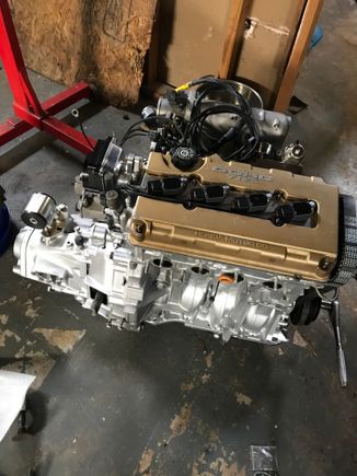 Now just getting little nickel and dime parts to get her back in once it’s back from paint. 
