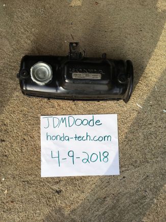 Valve cover taken off a 1986 Civic.
$15