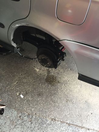 Drums gone rear disc on