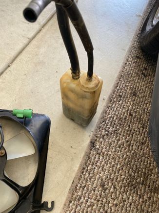 This thing is full of nasty shit and looks pretty bad outside, just hit it with some scotchbrite and cleaned it out a little