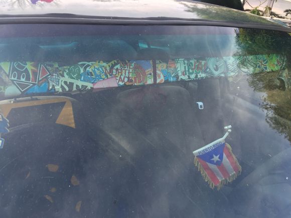 My friend moved to ny and gave me this mirror and i sold the one i had that was plain. Ive seen this one since all black tho lol some people might not like it but it brings back memories. 