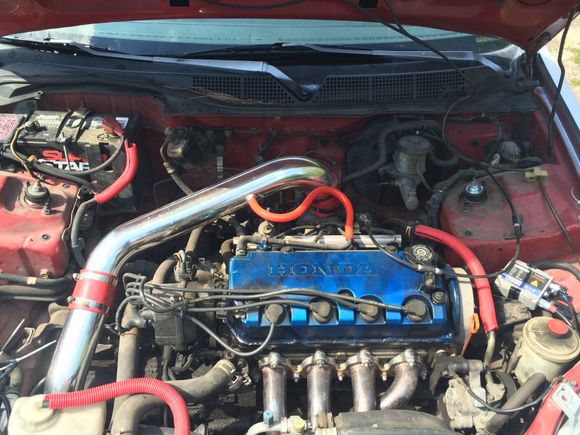 Dirty engine bay also need to paint it
