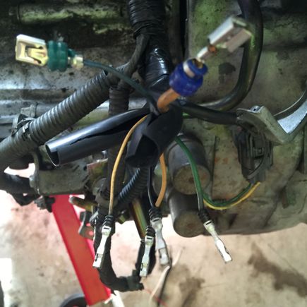 Wires from h22 harness