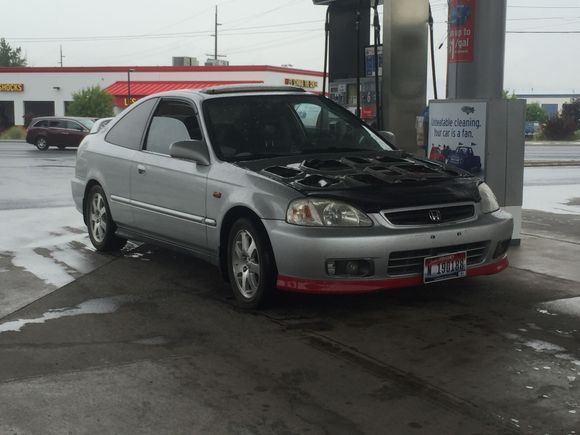 Did a skeleton hood for a min.