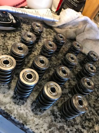 skunk2 dual valve springs and TI retainers for my motor, which i got the block back and the cylinder head is at the machine shop