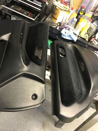 Driver side panels