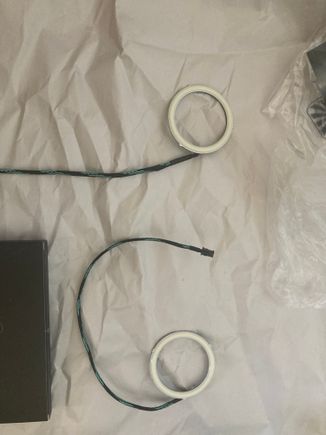 Better lighting, and showing the length of the leads off the halo.