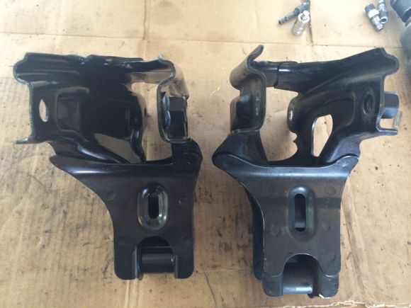 CR-V on left, Civic on right